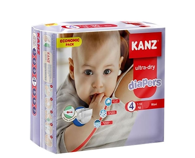 KANZ N4 baby diaper 7-18 kg