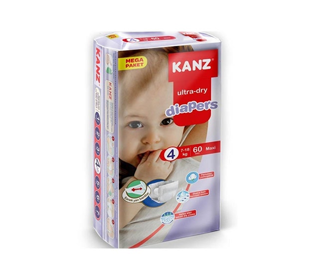 KANZ N4 ბავშვის საფენი 7-18კგ