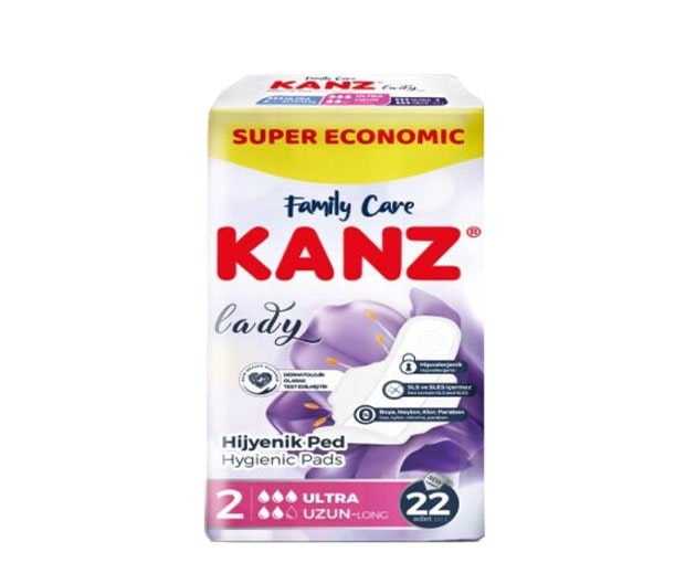 KANZ Ultra ჰიგიენური საფენი გრძელი