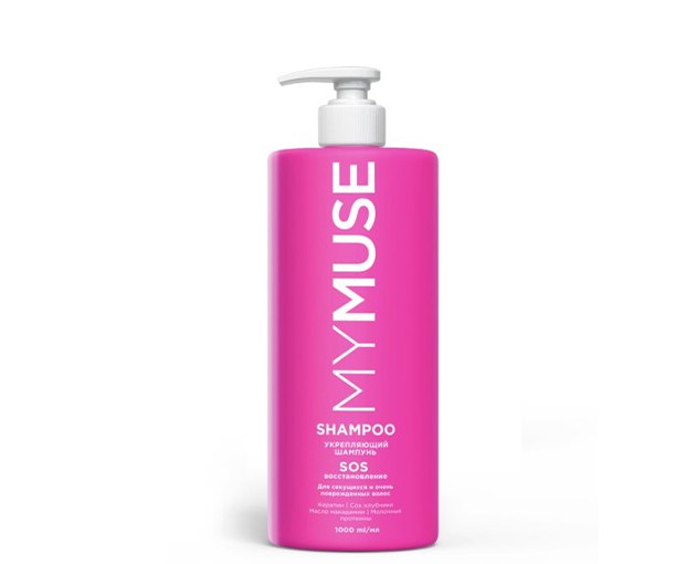 MYMUSE Strengthening shampoo SOS-recovery 1L