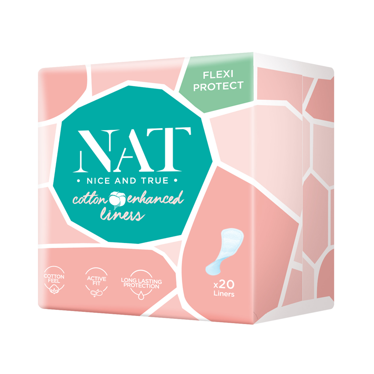 NAT Flexi Protect ყოველდღიური საფენი 20 ცალი