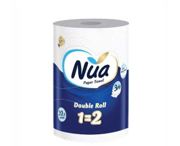 Nua სამზარეულოს ხელსახოცი 3 ფენიანი 1=2