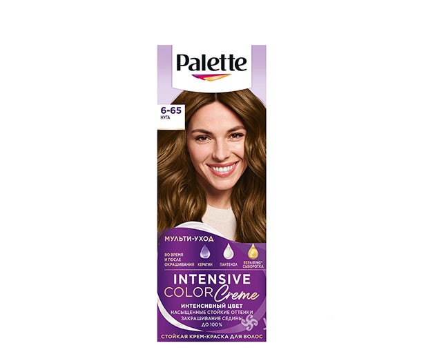 PALETTE თმის საღებავი 6-65 ნუგა