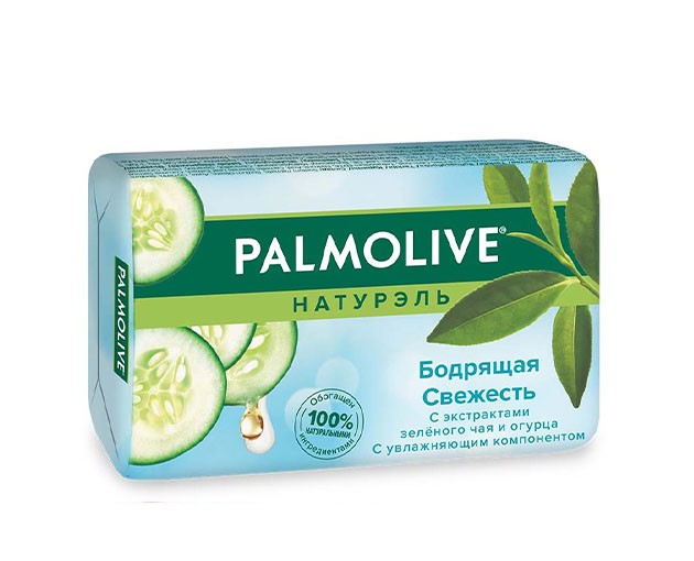 Palmolive მყარი საპონი მწვანე ჩაი 90გრ