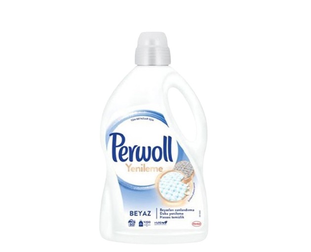 PERWOLL washing liquid white 3L 