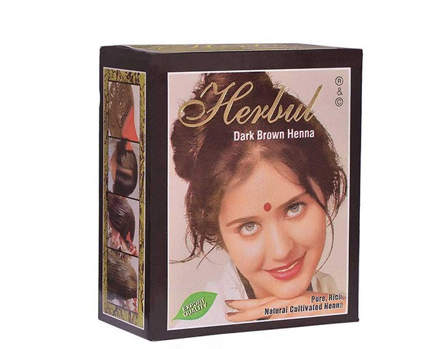 PRESTIGE hair dye henna dark-brown