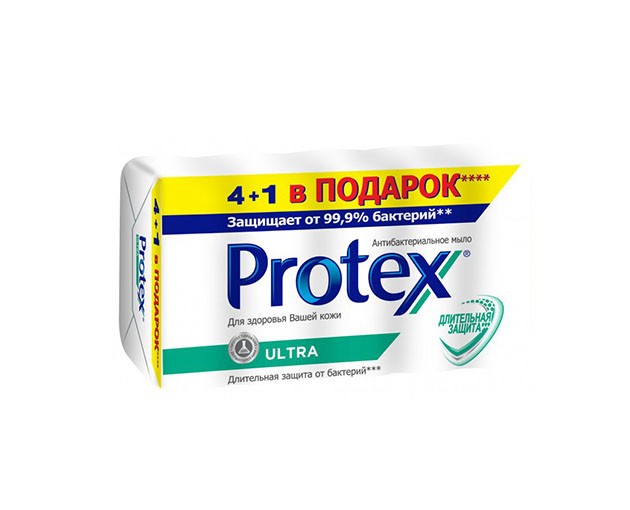 Protex მყარი საპონი Ultra 4+1