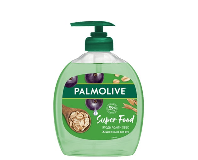 Palmolive თხევადი საპონი Super Food Acai 300მლ