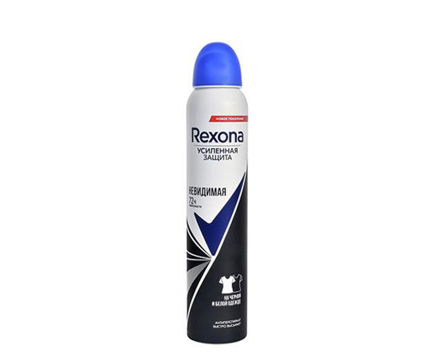 REXONA deodorant invisinle black & white 200ml