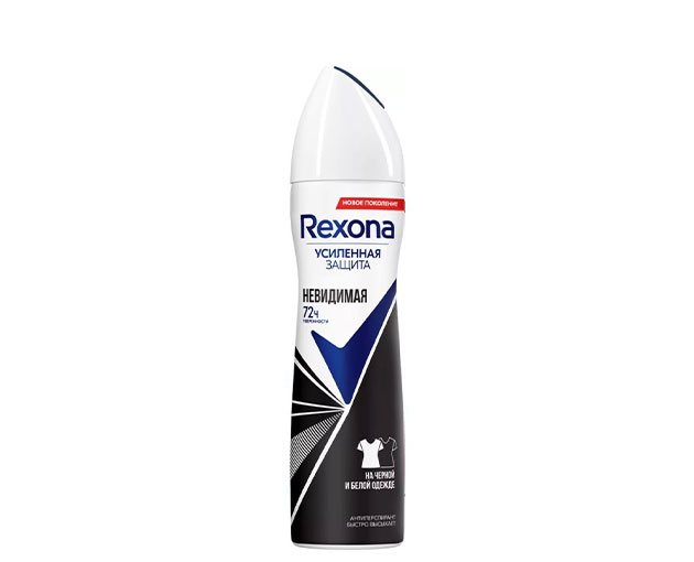 REXONA deodorant invisinle black & white 200ml