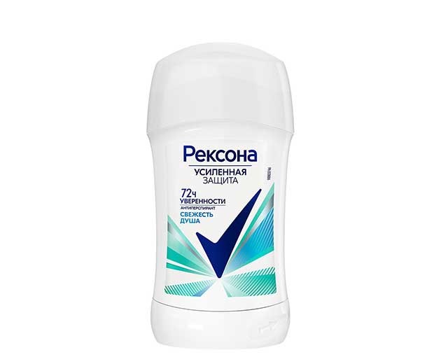 REXONA დეოდორანტი სტიკი Freshness of the shower 40 გრ