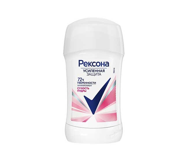 REXONA დეოდორანტი სტიკი Dryness powder 40 გრ