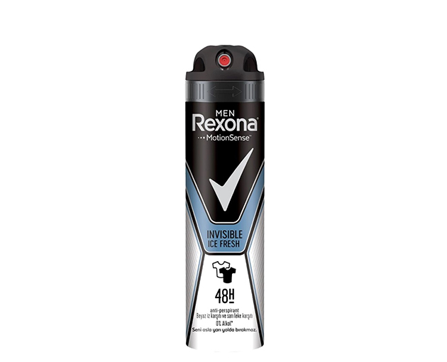 REXONA მამაკაცის დეოდორანტი Invisible 150მლ