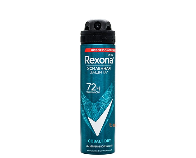 REXONA მამაკაცის დეოდორანტი Cobalt Dry 150მლ