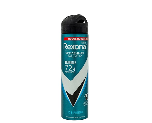 REXONA მამაკაცის დეოდორანტი Invisible 150მლ