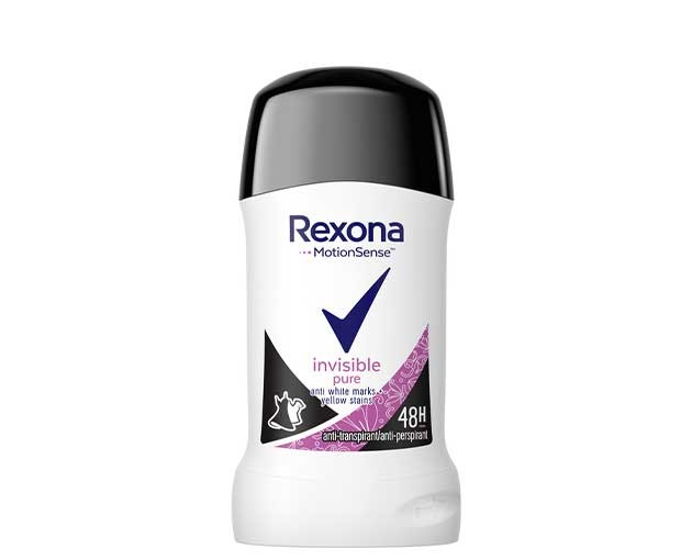REXONA deodorant stick INVISIBLE PURE 40 ml