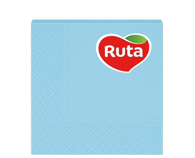 Ruta 1  შრიანი ქაღალდის ხელსახოცი ცისფერი