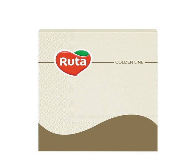 Ruta 3 ply paper napkin cream 20 pieces