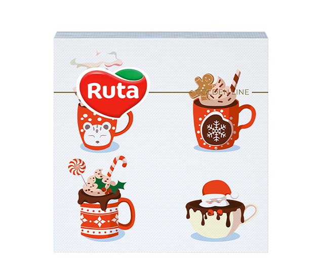 Ruta New Year Paper Towel Collage
