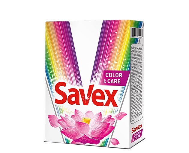 Savex სარეცხი ფხვნილი Color And Care