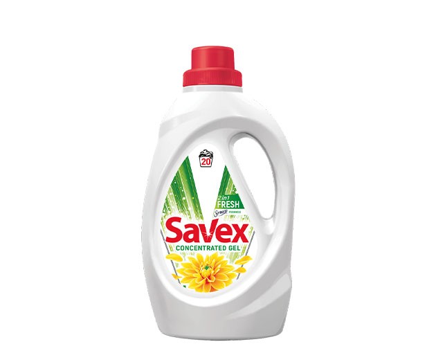 Savex სარეცხი სითხე 2-1ში Fresh ქსოვილისთვის