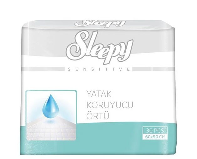 SLEEPY ჰიგიენური ზეწარი 60X90სმ 30ც