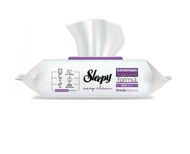 SLEEPY wet floor cleaning wipes Orchid 20pcs