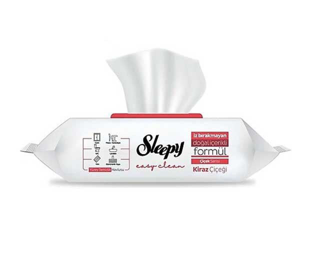 SLEEPY wet floor cleaning wipes Cherry 20pcs