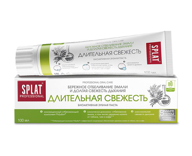 SPLAT კბილის პასტა ხანგრძლივი სისუფთავე 100მლ