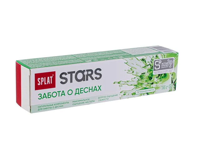 SPLAT STARS კბილის პასტა ღრძილების მოვლა 125მლ