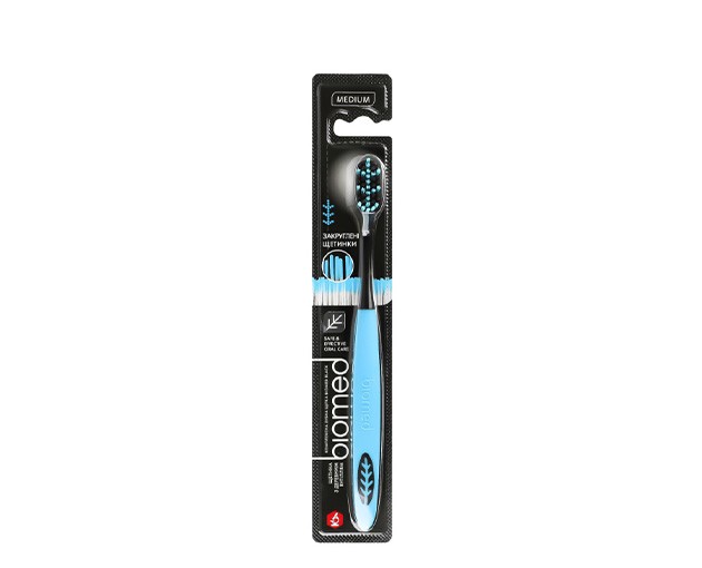 BIOMED toothbrush BLACK 1 pc