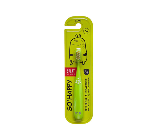 SPLAT JUNIOR toothbrush with silver ions, soft