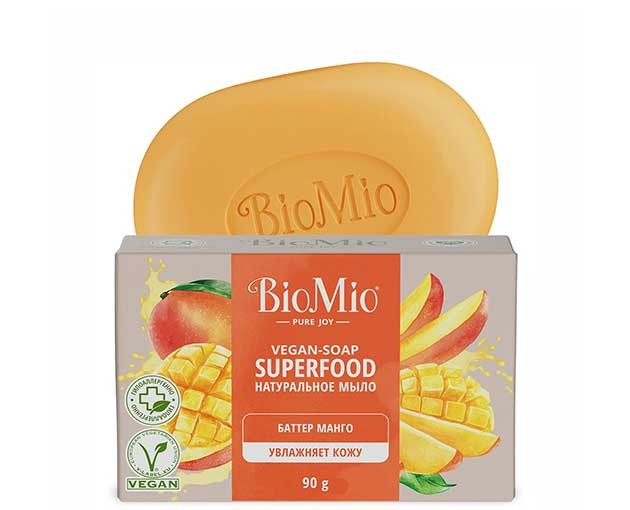 BIOMIO მყარი ატამი და შია 90გრ