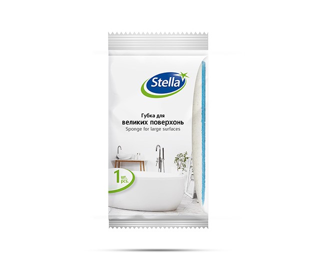 STELLA ღრუბელი დიდი ზედაპირისთვის 1ც