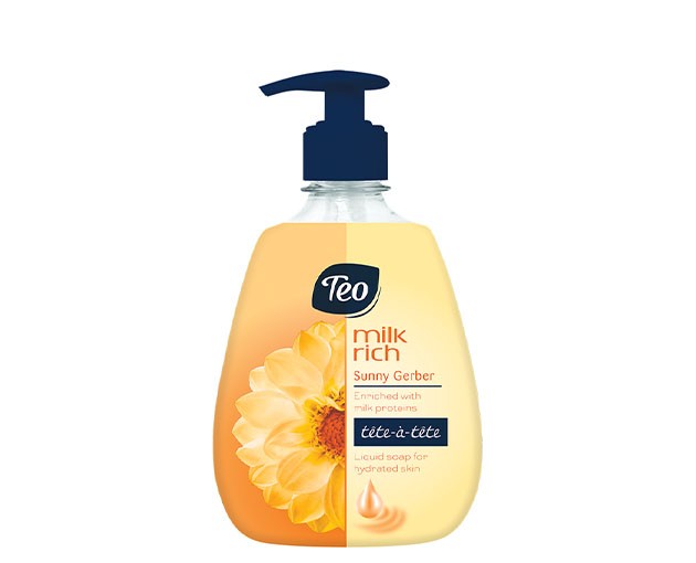 TEO soap liquid Gerbera 400ml