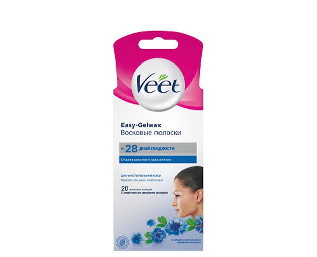 VEET wax strips for sensitive skin 20 pcs