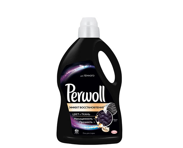 Perwoll სარეცხი სითხე შავი ქსოვილებისთვის|Perwoll Washing gel for black fabrics