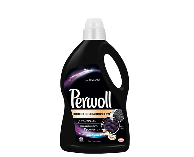 Perwoll სარეცხი სითხე შავი ქსოვილებისთვის