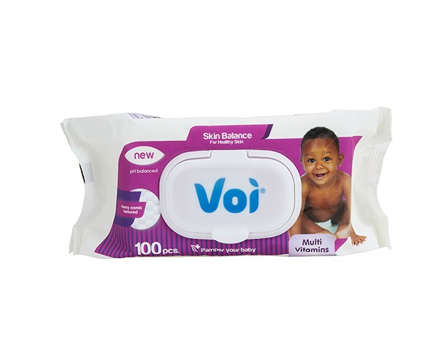 VOI wet wipes purple 100 pcs