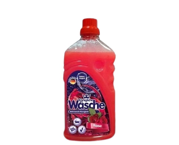 Wasche Cleaning liquid For Bathroom And Kitchen Surfaces rose 1.1L