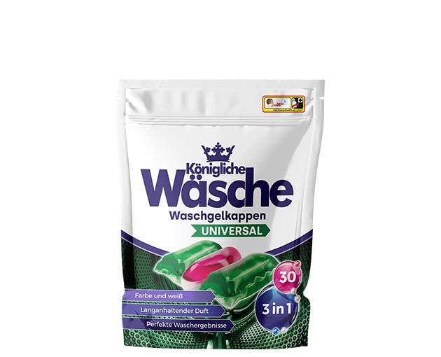 Wasche UNIVERSAL სარეცხი კაფსულები 30ც