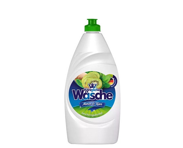 Wasche ჭურჭლის სარეცხი სითხე პიტნა და კივი 650მლ