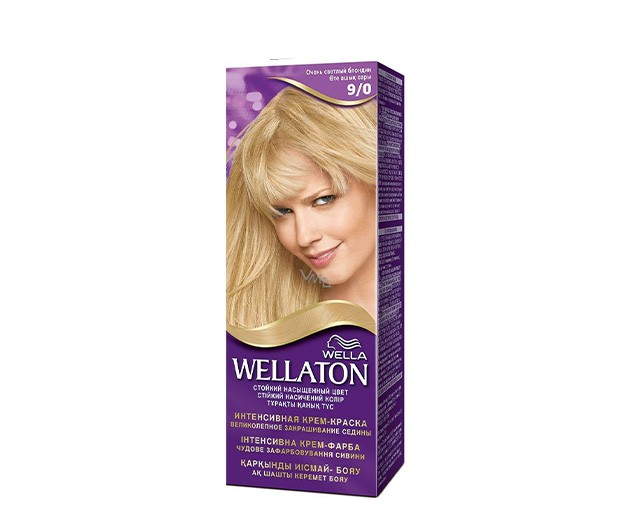 WELLATON hair dye 9/0 very light blonde