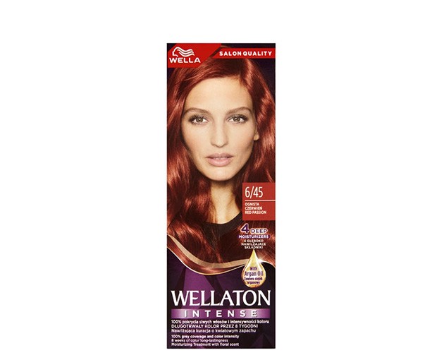 WELLATON hair dye 6/45  intense red