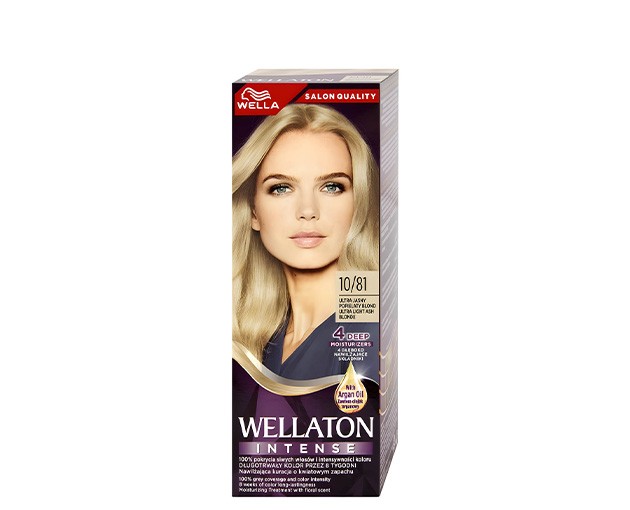 WELLATON hair dye 10/81  Ash blonde