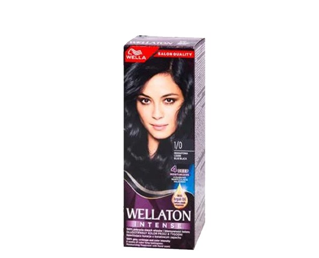 WELLATON hair dye N1/0 Bluish black