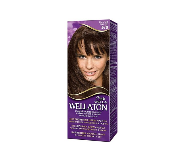 WELLATON თმის საღებავი 5/0  ღია ყავისფერი