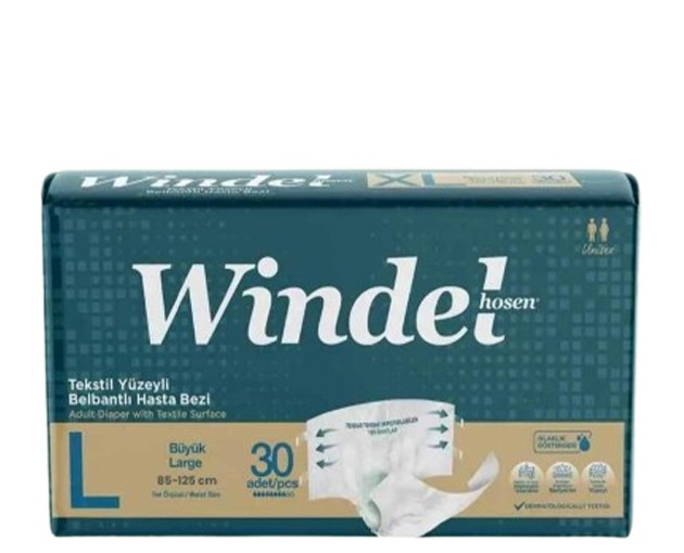 WINDELHSEN L diapers for adults 30 pieces