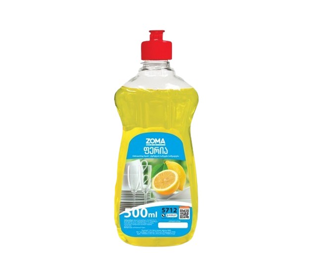 ZOMA dishwashing liquid lemon 500 ml